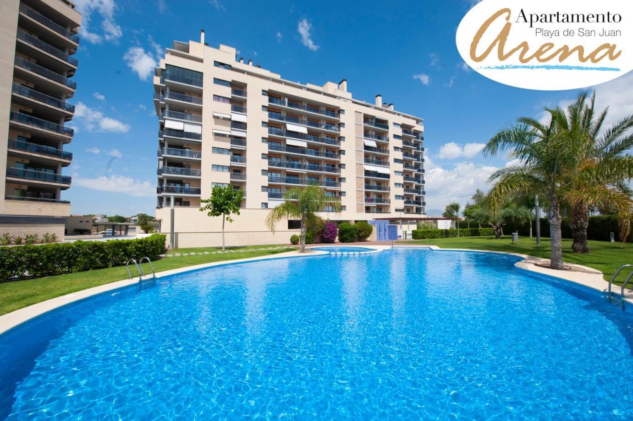 Apartamento Arena En Playa De San Juan Alicante Luaran gambar